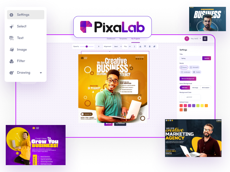 PixaLab screenshot
